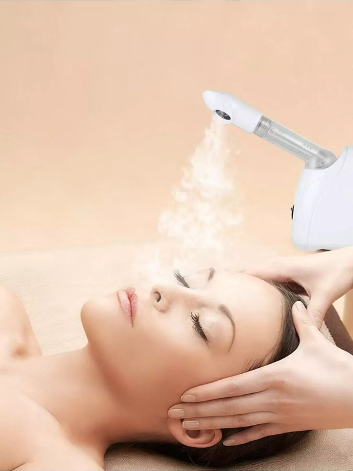 Facial steamer control detail