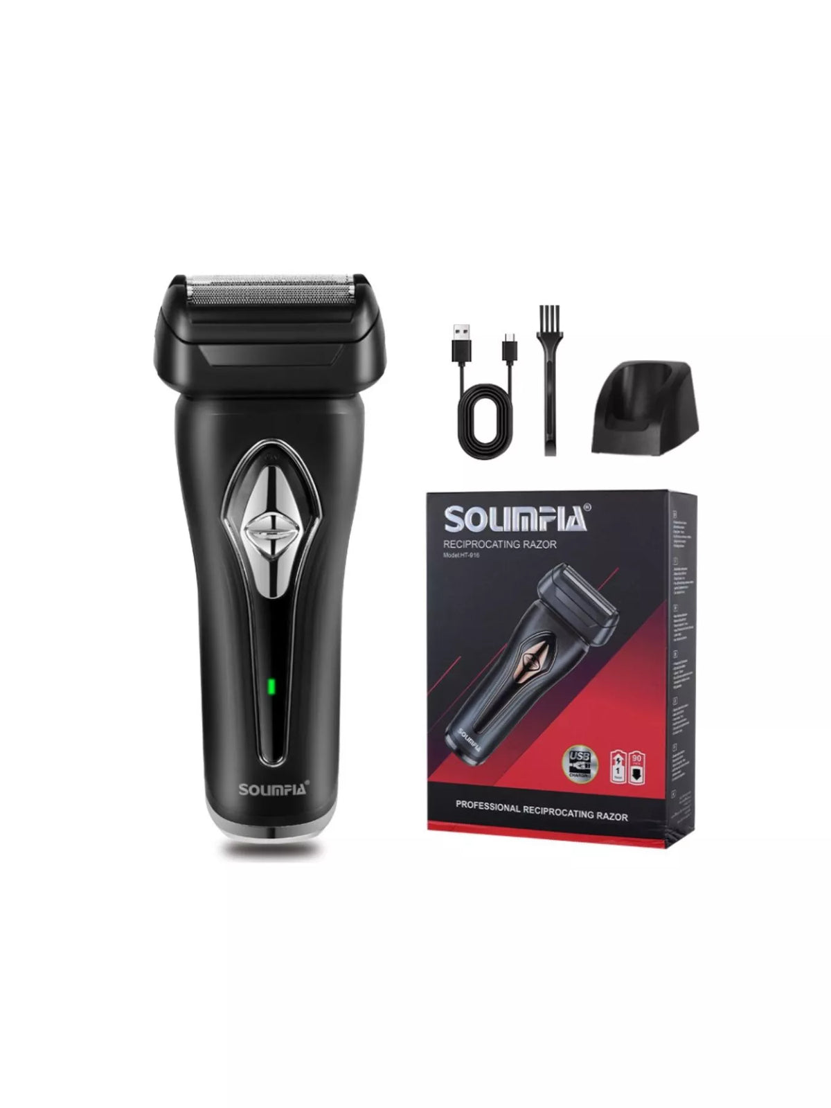 Portable electric shaver full set