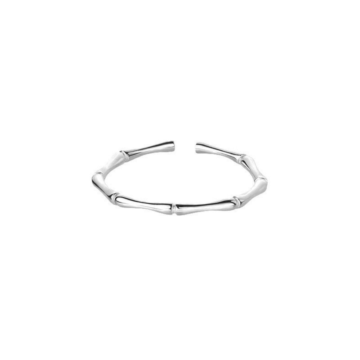 925 sterling silver branch ring flat lay view