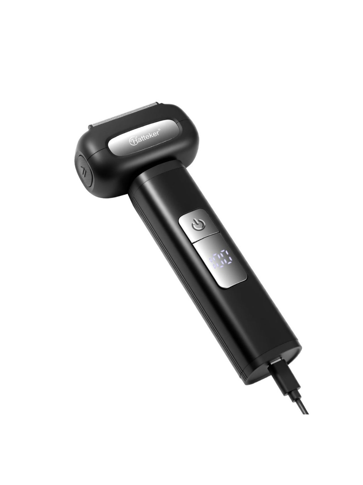 Waterproof shaver top view