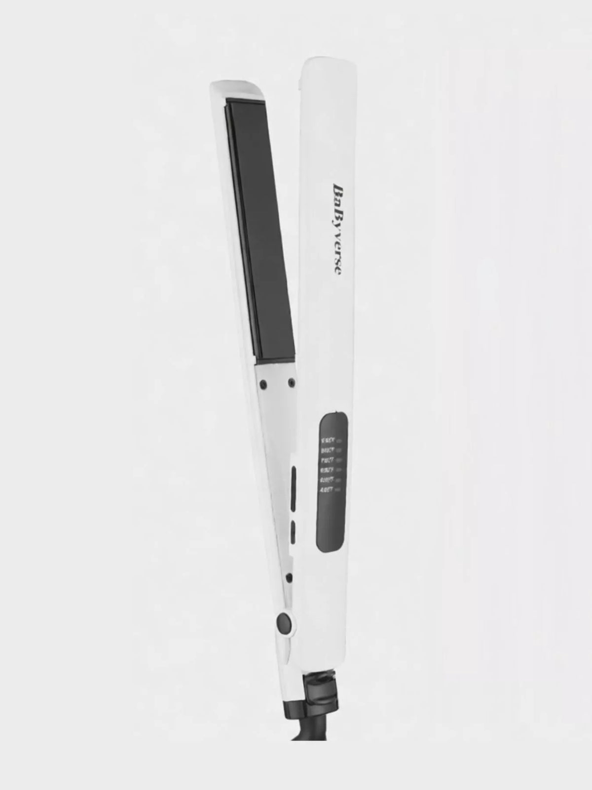 Straightener in white color option