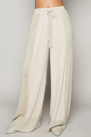 POL Drawstring Wide Leg Pants - Fashorio