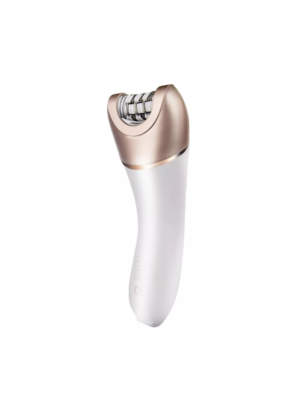 Epilator held in hand