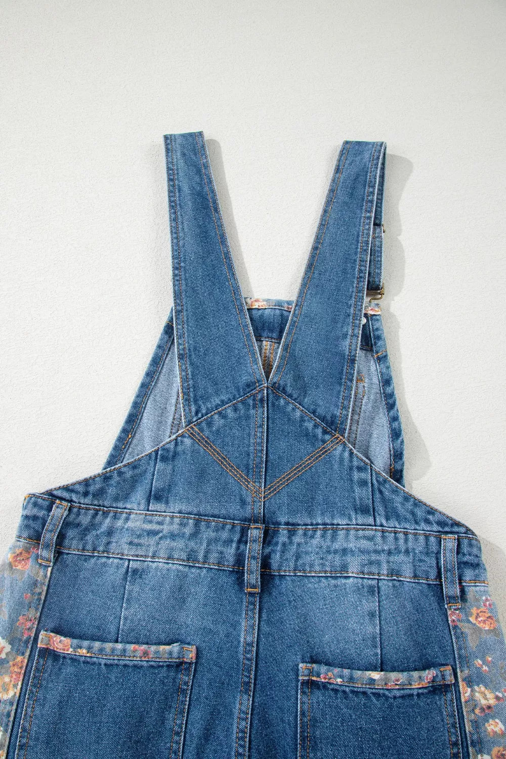 Loose fit overall angled view
