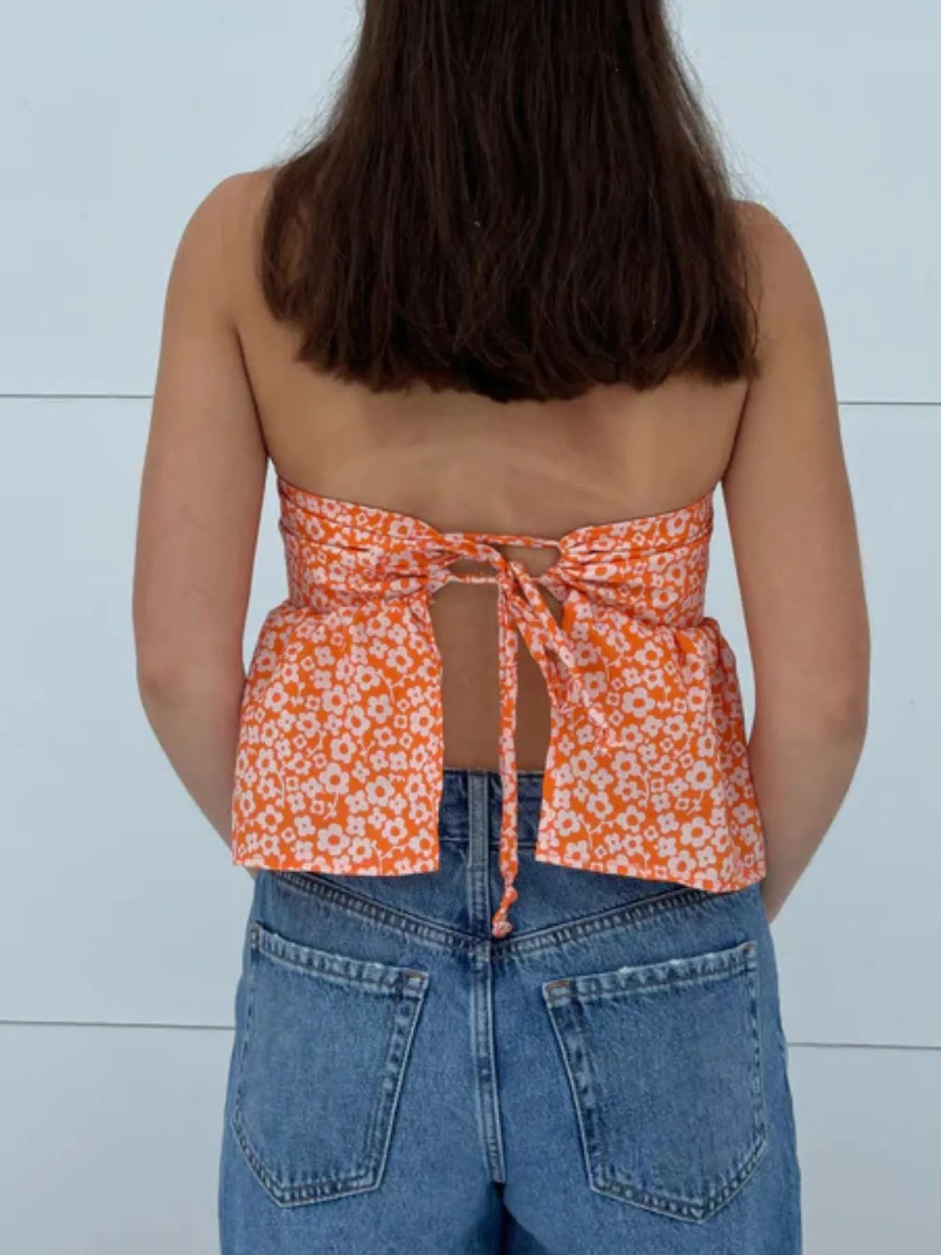 Tie Back Tube Top - Fashorio