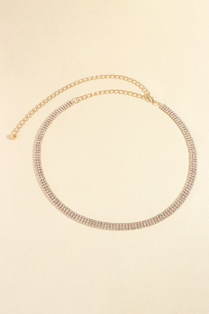 Rhinestones Alloy Belt - Fashorio