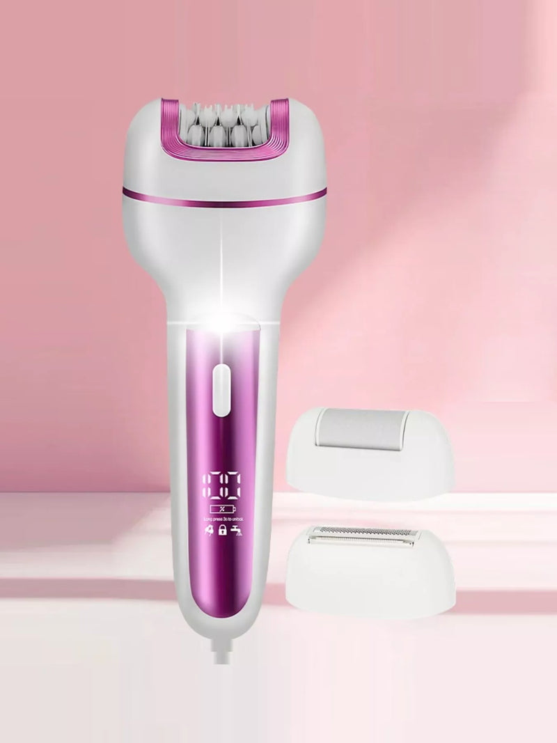 Electric hair removal epilator in pink