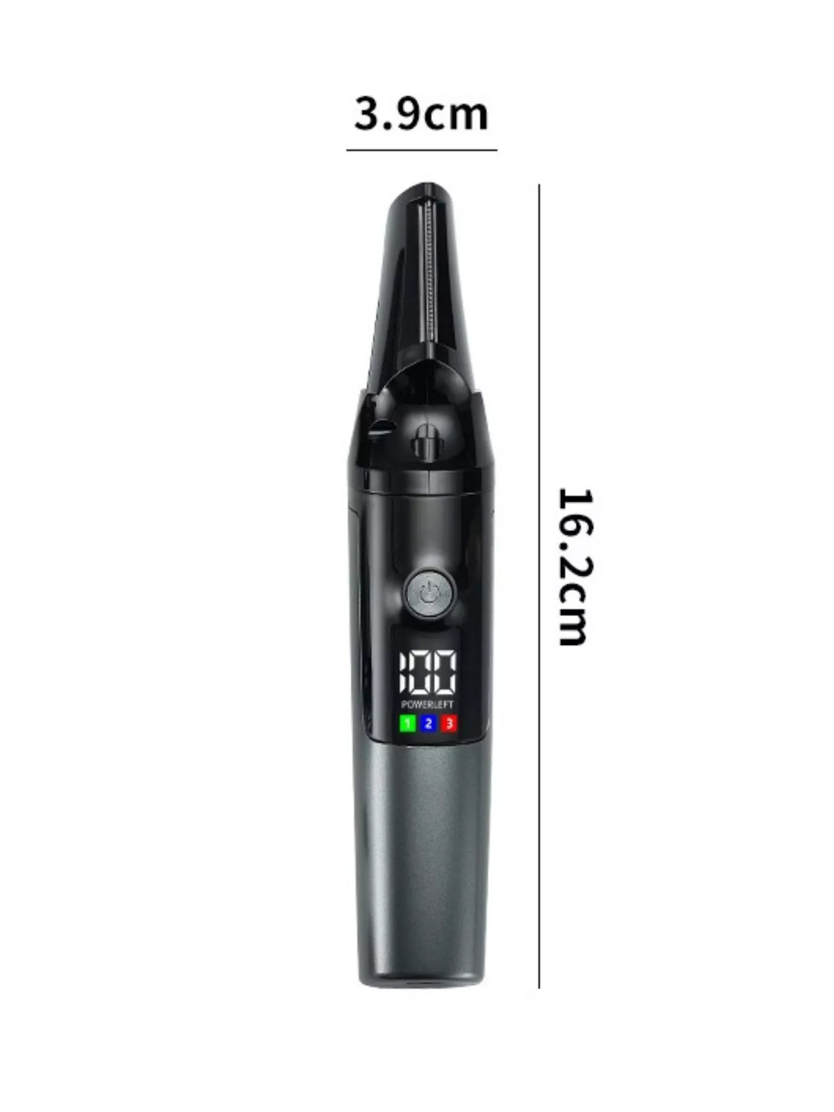 Hair removal trimmer with charging cable
