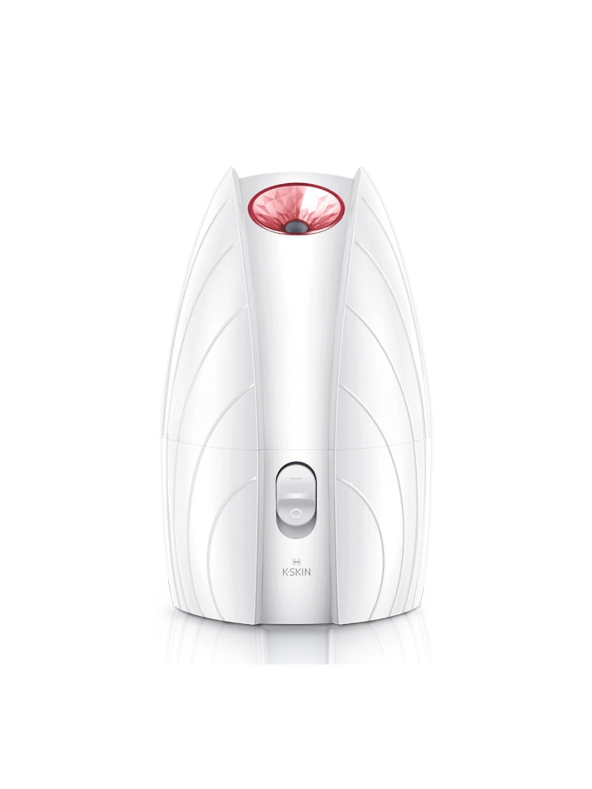 Facial steamer controls and base