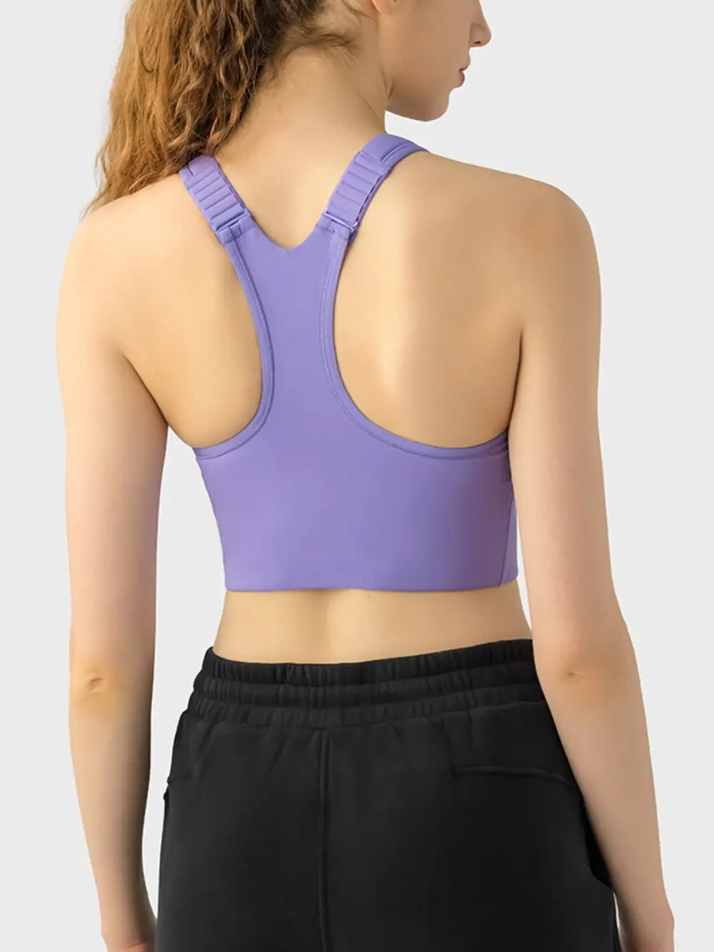 Millennia Wide Strap Sport Bra - Fashorio