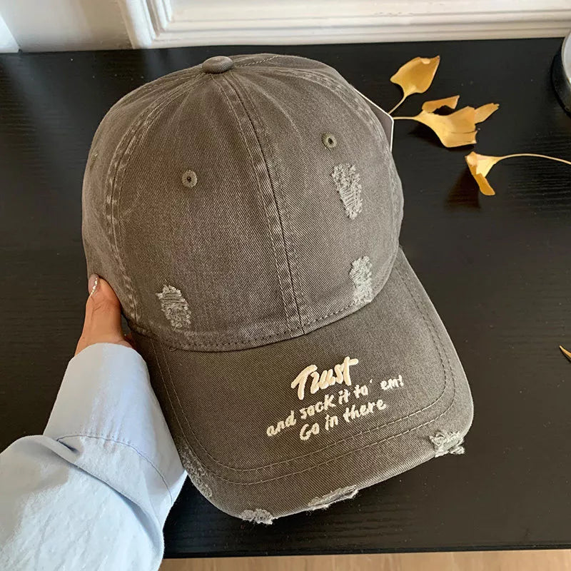 Cotton baseball cap shown in an alternate colour