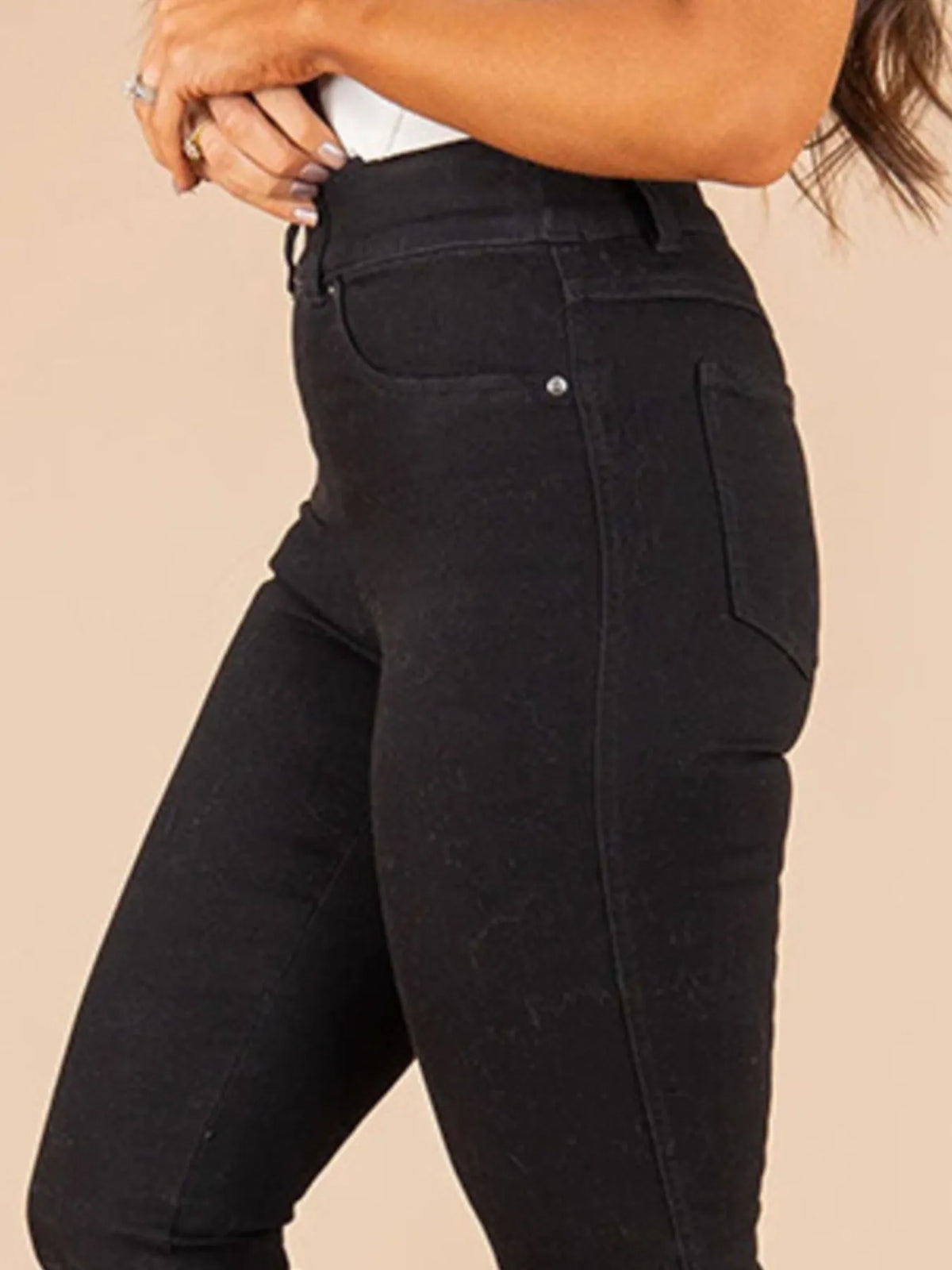 High Waisted Flare Jeans, view 9
