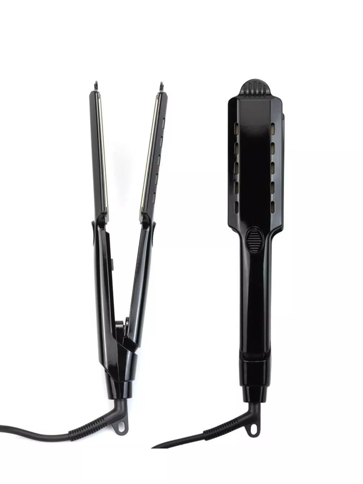 Hair straightener in strawberry color