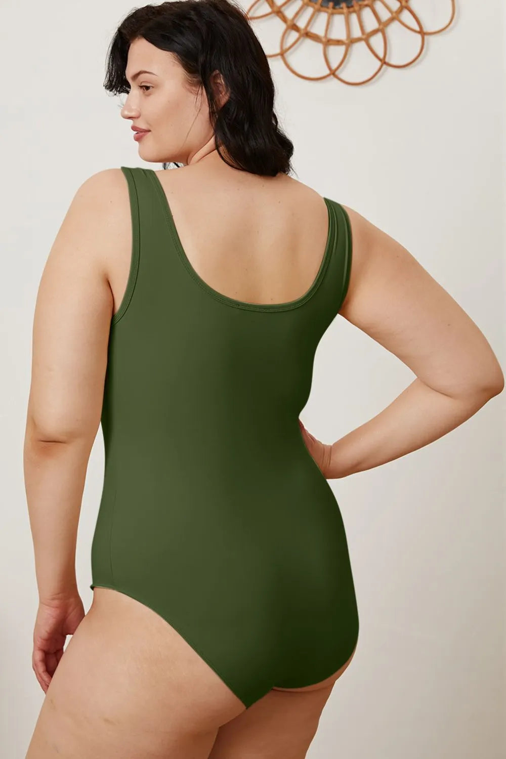 Basic Bae Square Neck Sleeveless Bodysuit, view 27