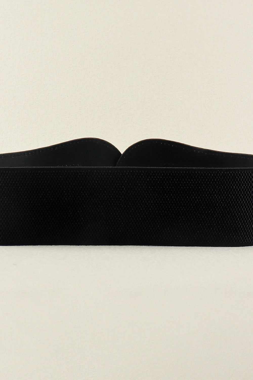 Alloy Buckle Elastic Belt - Fashorio