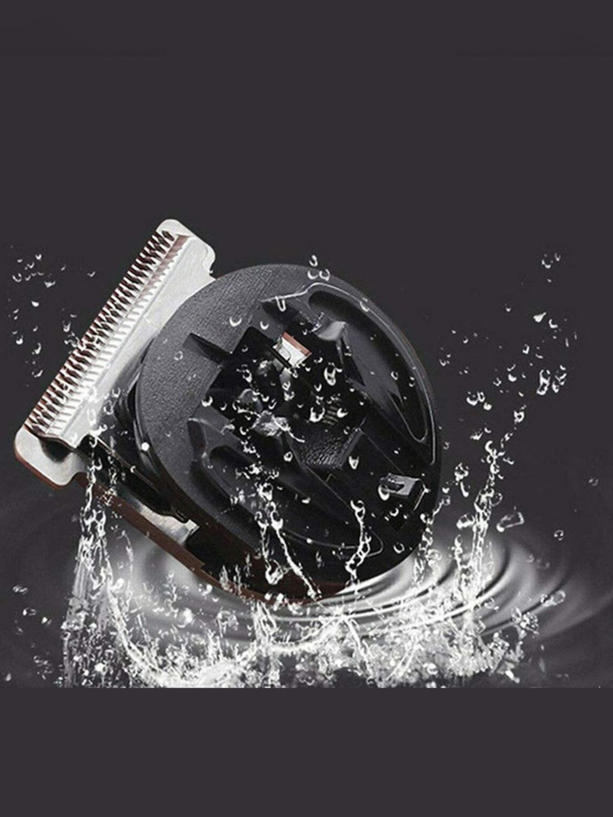 Hair clipper held in hand