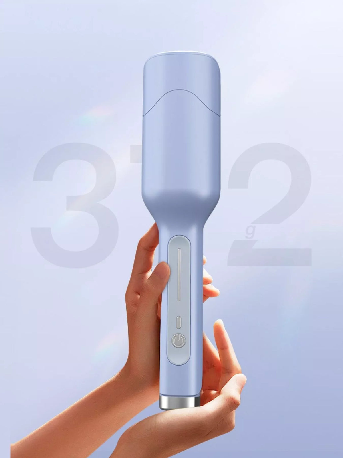 Curling iron creating curl