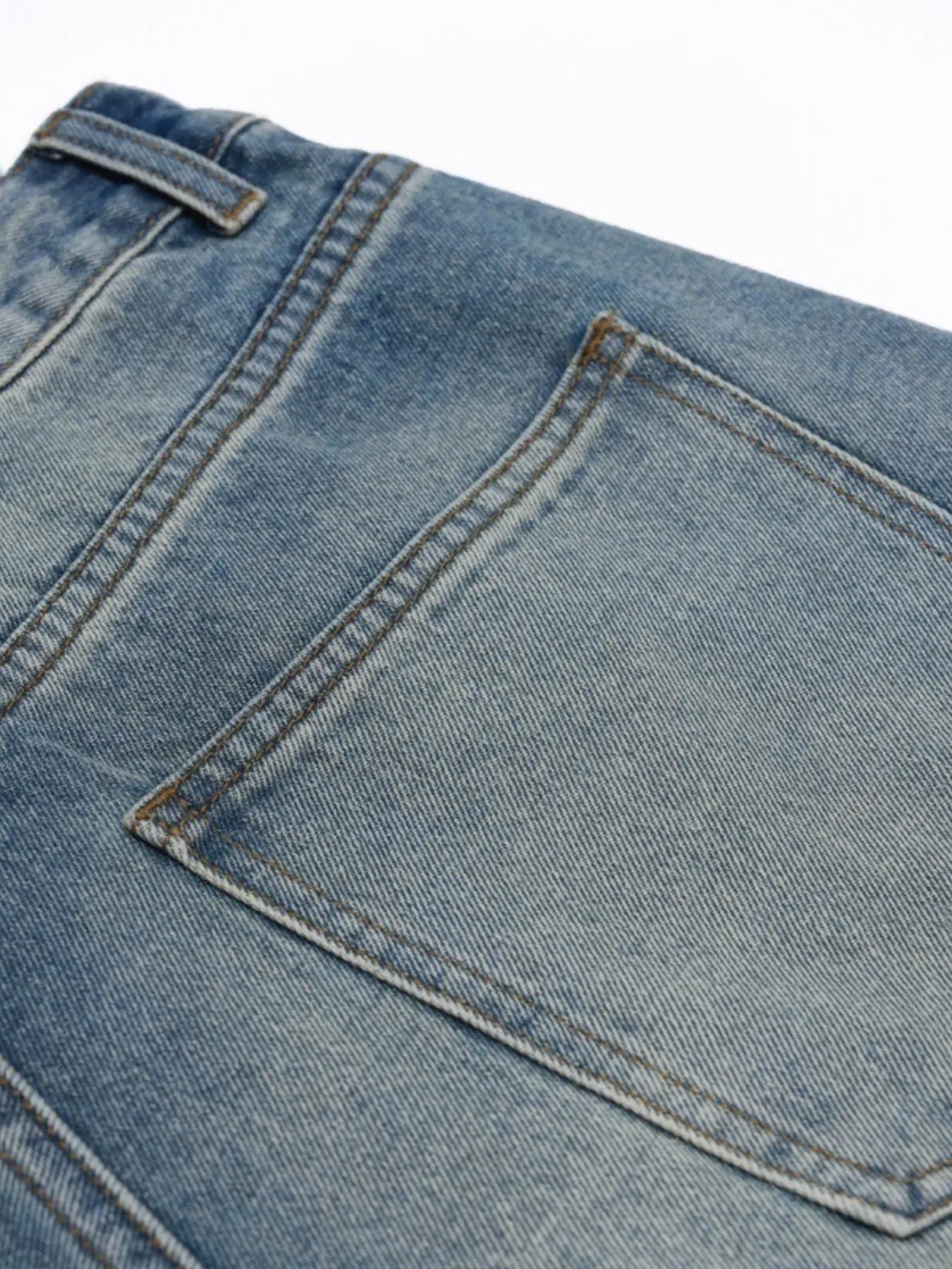 Men's Wash Relaxed Fit Denim Shorts - Fashorio