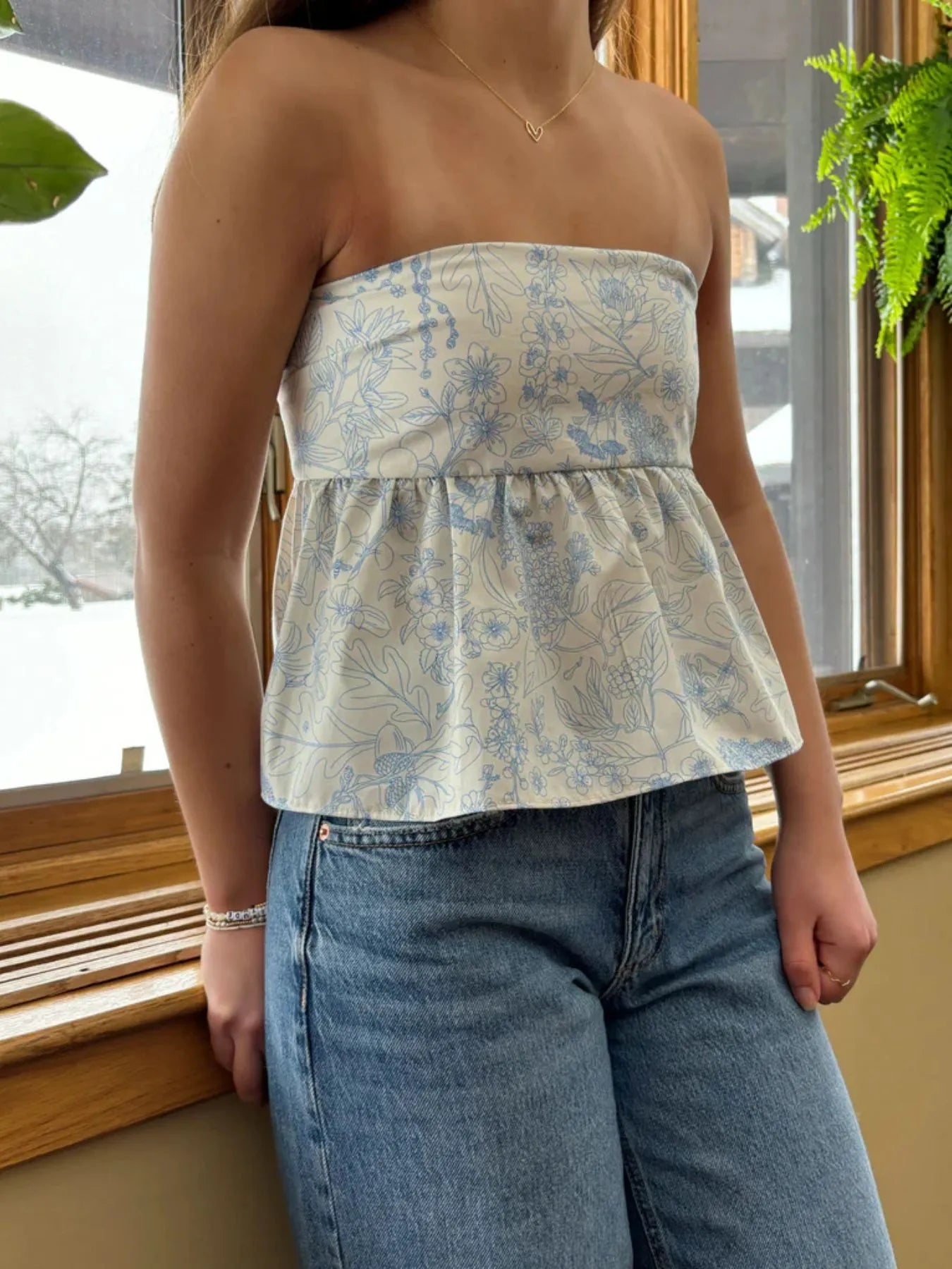 Tie Back Tube Top - Fashorio