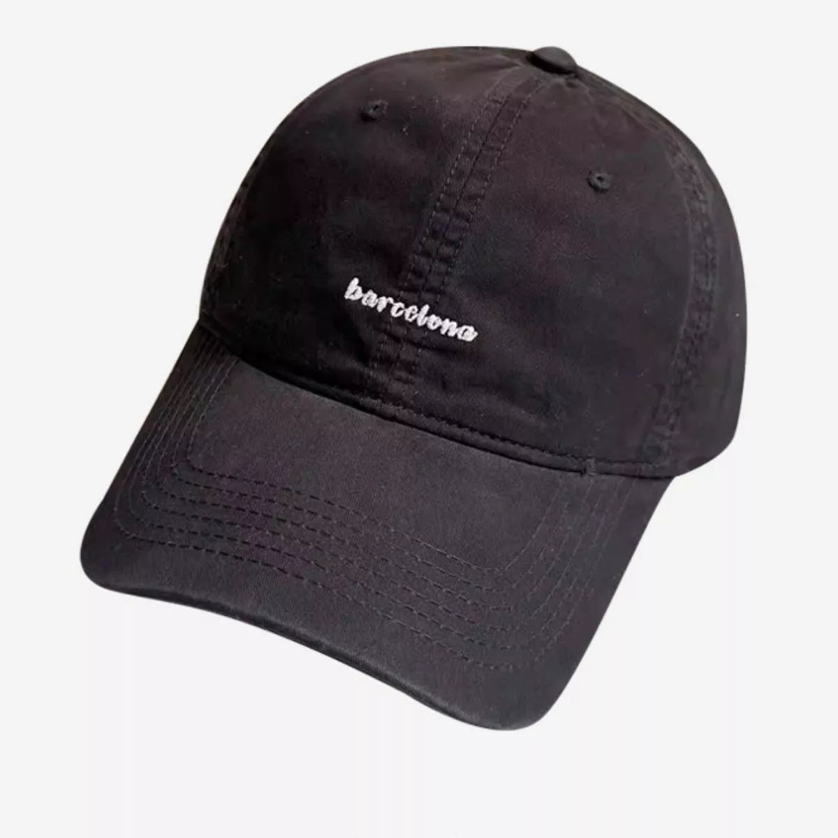 Monarch Millinery casual embroidered baseball cap, front view