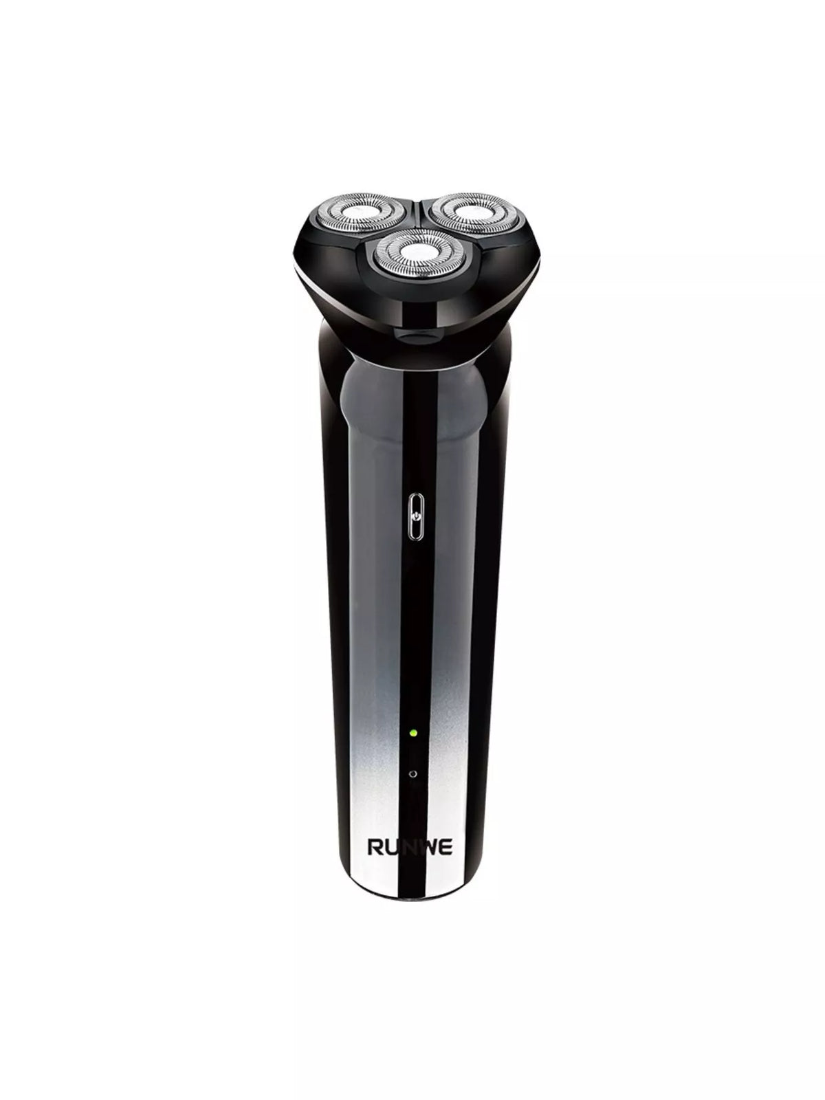 Cordless rotary shaver with charging cable