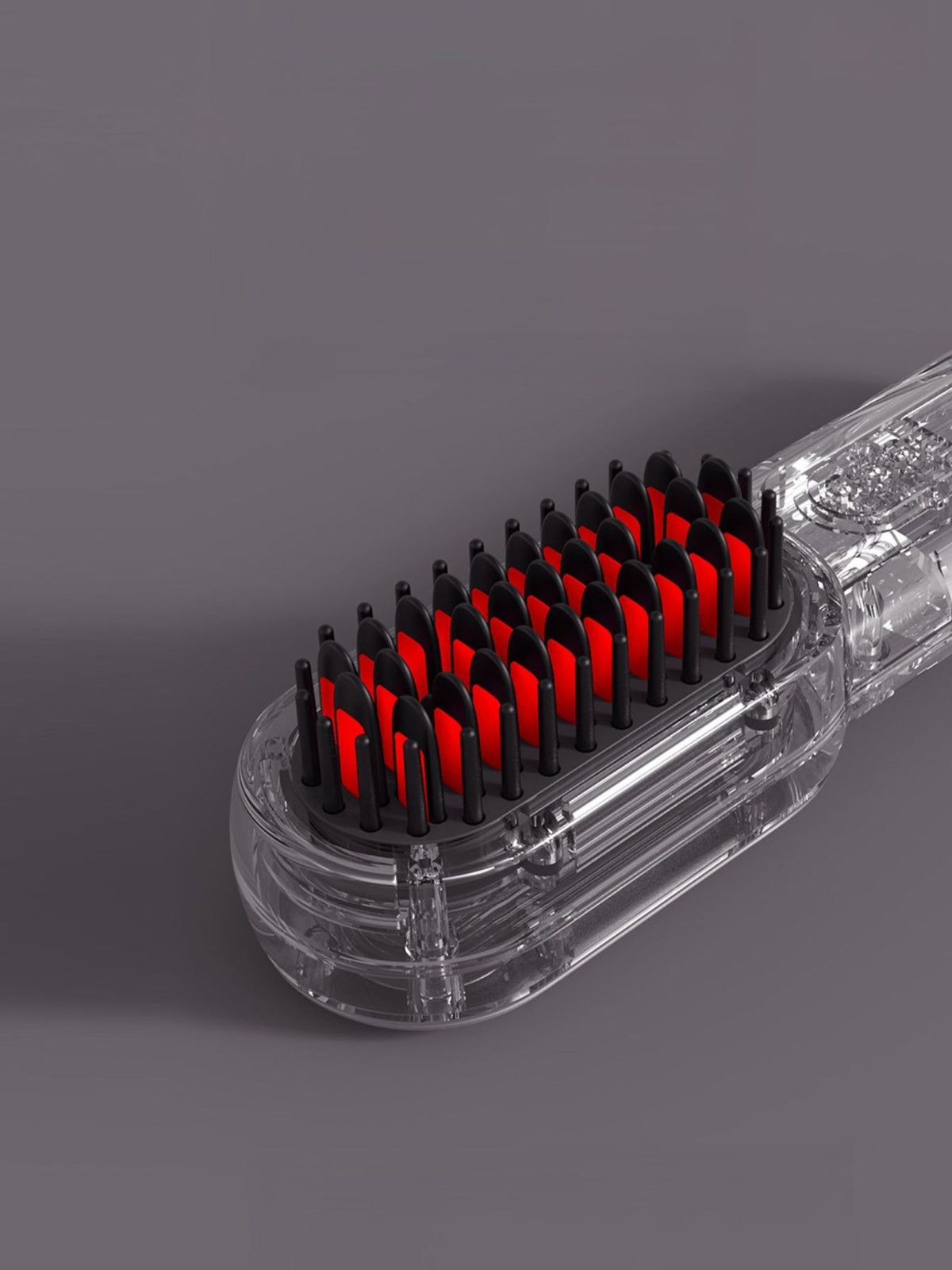 Comb straightening smooth hair