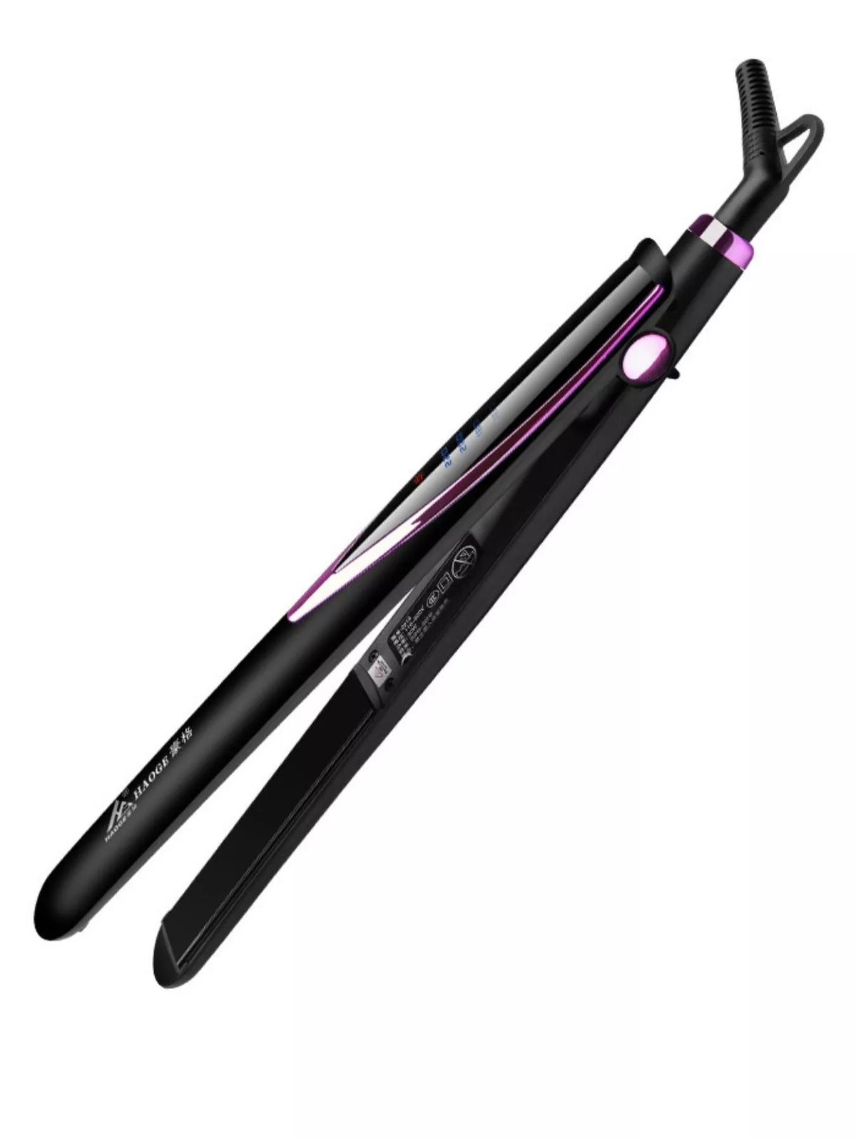 2 in 1 hair straightener and curler main view