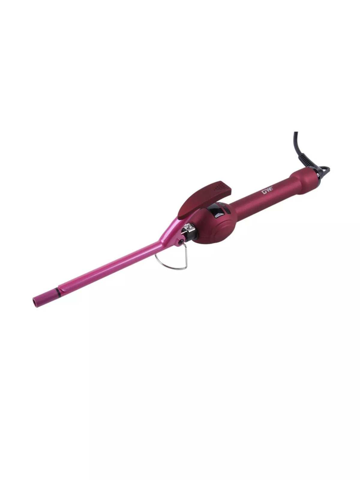 Curling iron barrel tip view