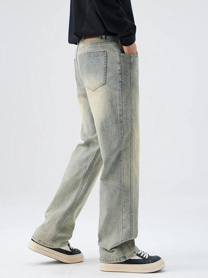 Men's Full Size Wide Leg Jeans Plus Size - Fashorio