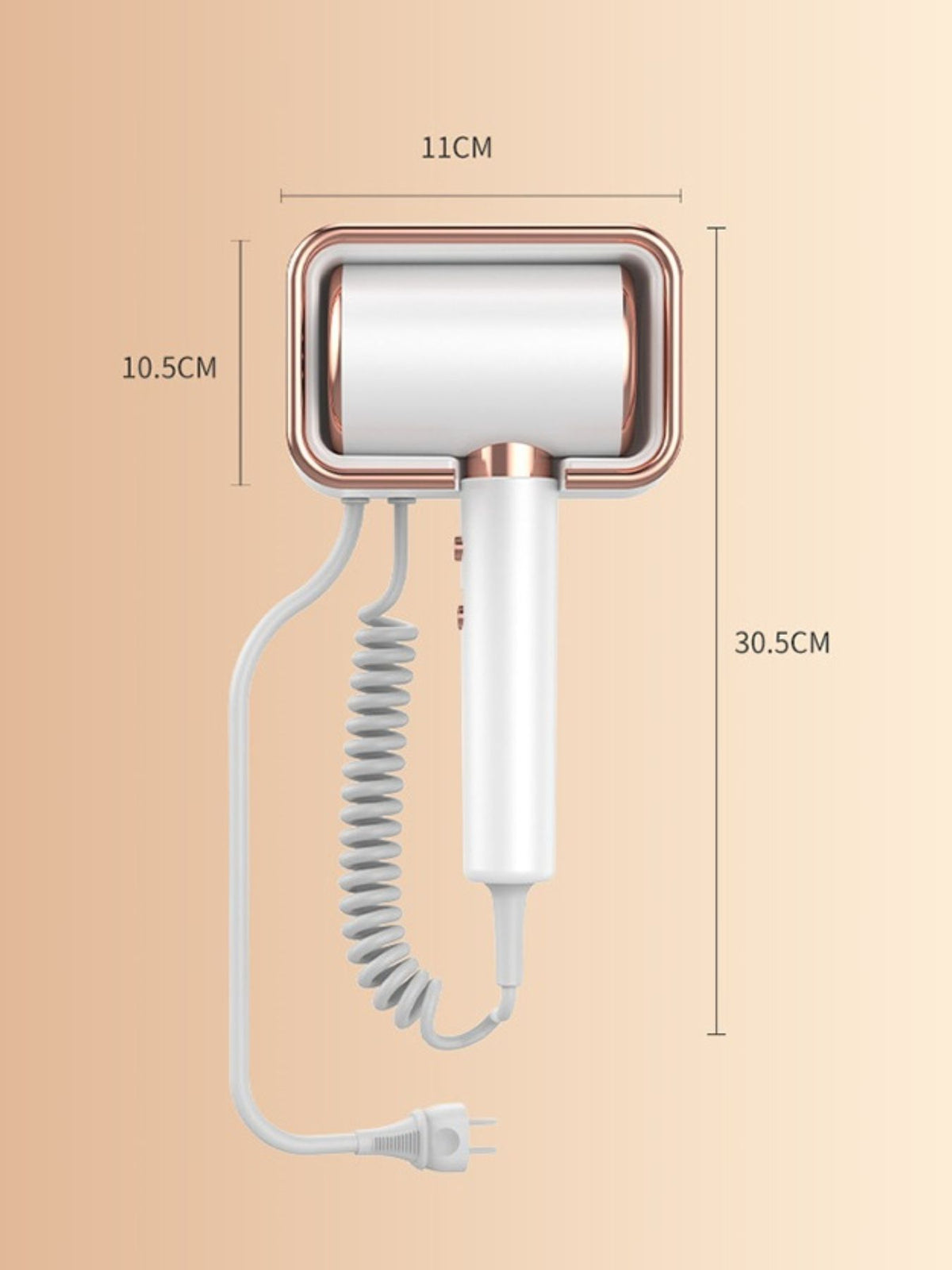 Hair dryer handle and grip