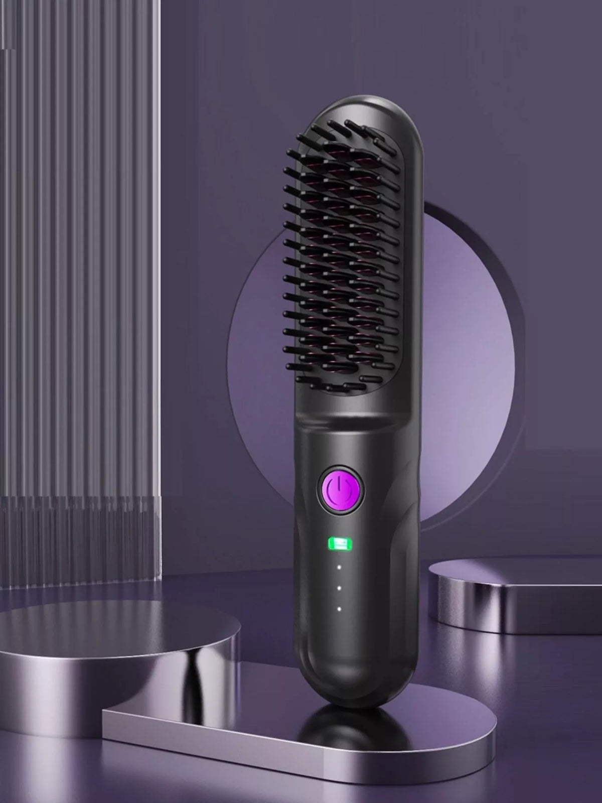 Straightening comb in white