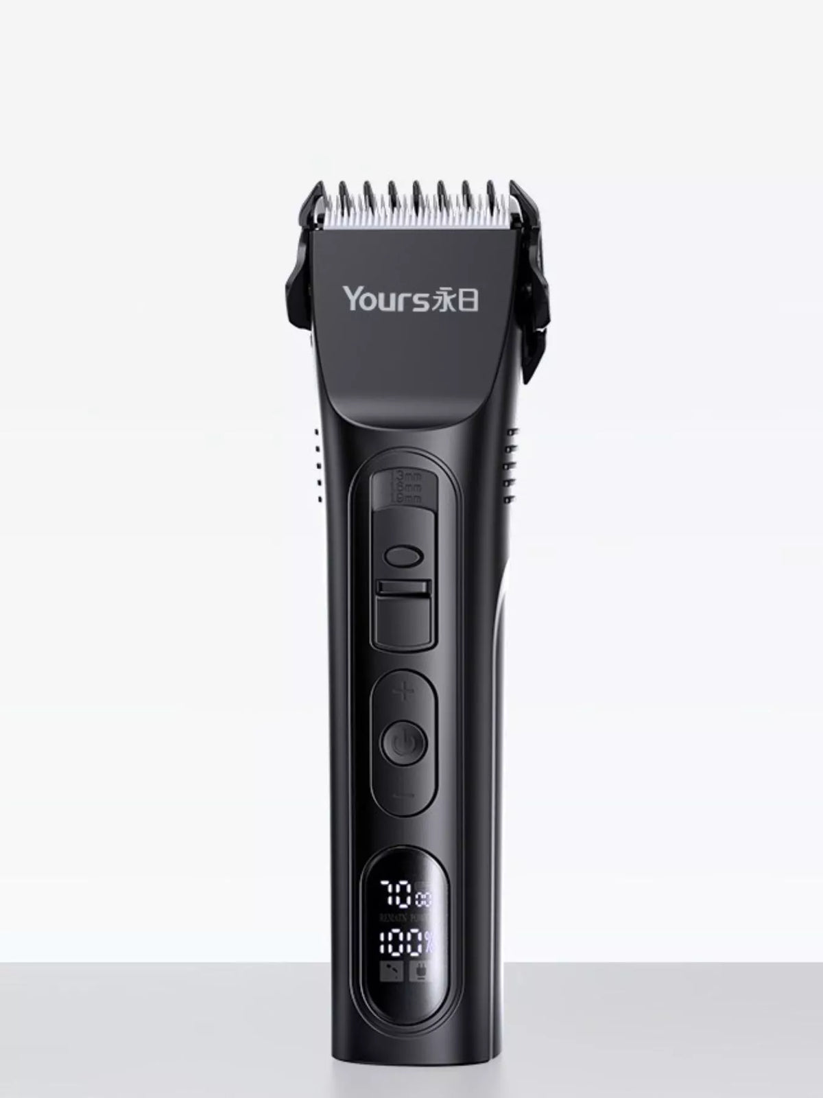 Hair clipper body and controls