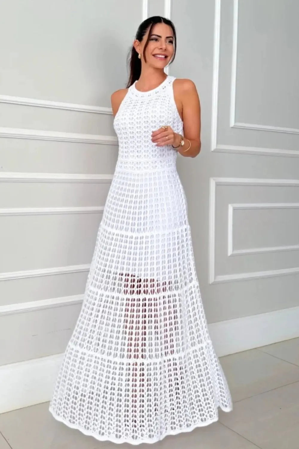 Cutout maxi dress alternate color