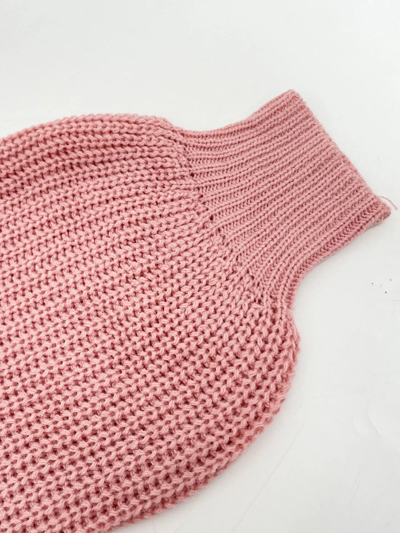 One-Shoulder Ribbed Knit Top with Relaxed Fit - Fashorio