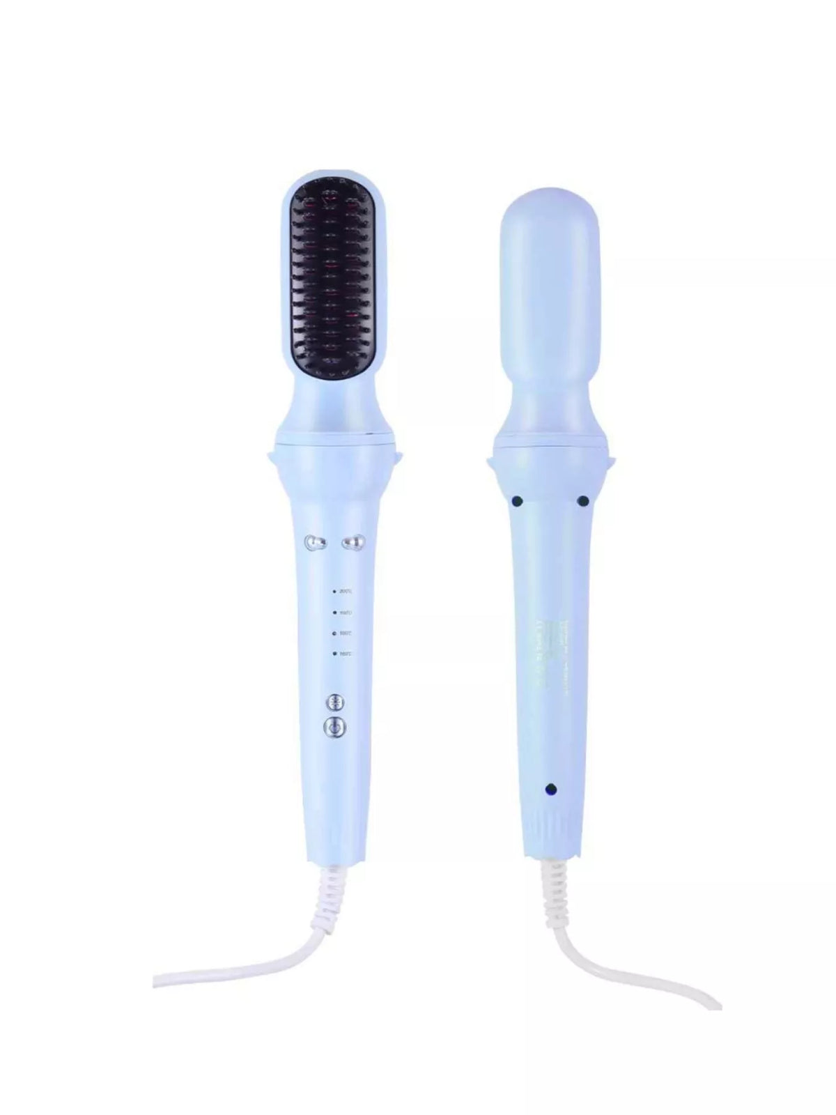 Curling iron creating smooth curls