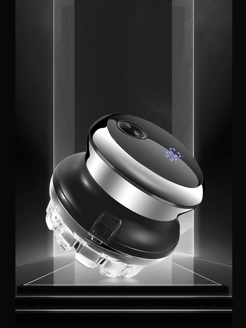 Black bald head hair clipper full view