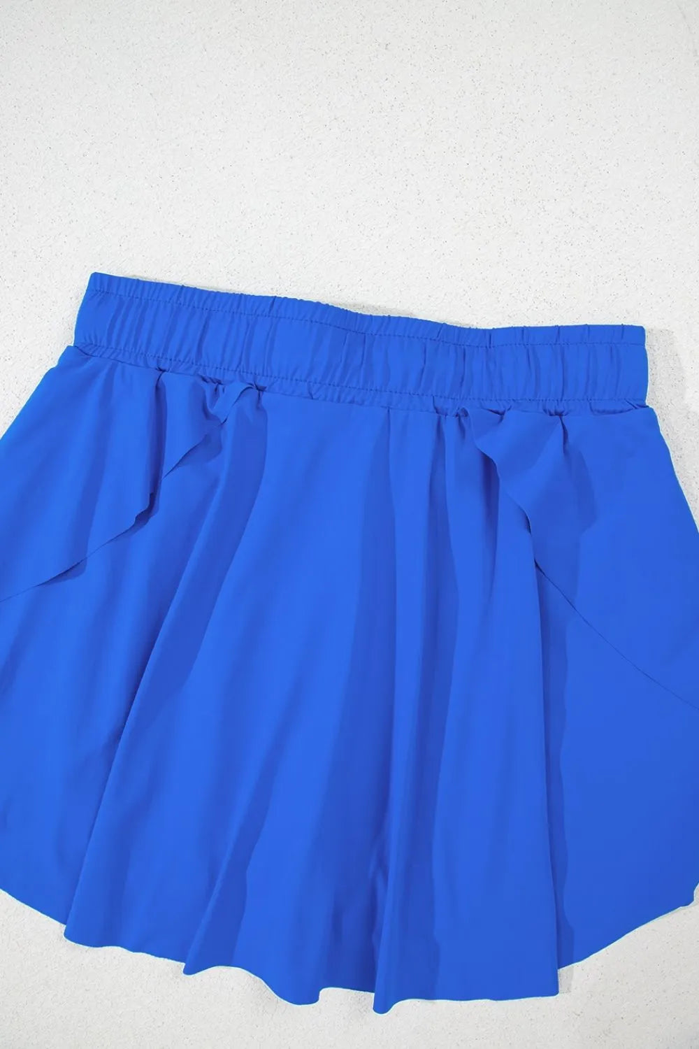 Drawstring active skort styled outfit view