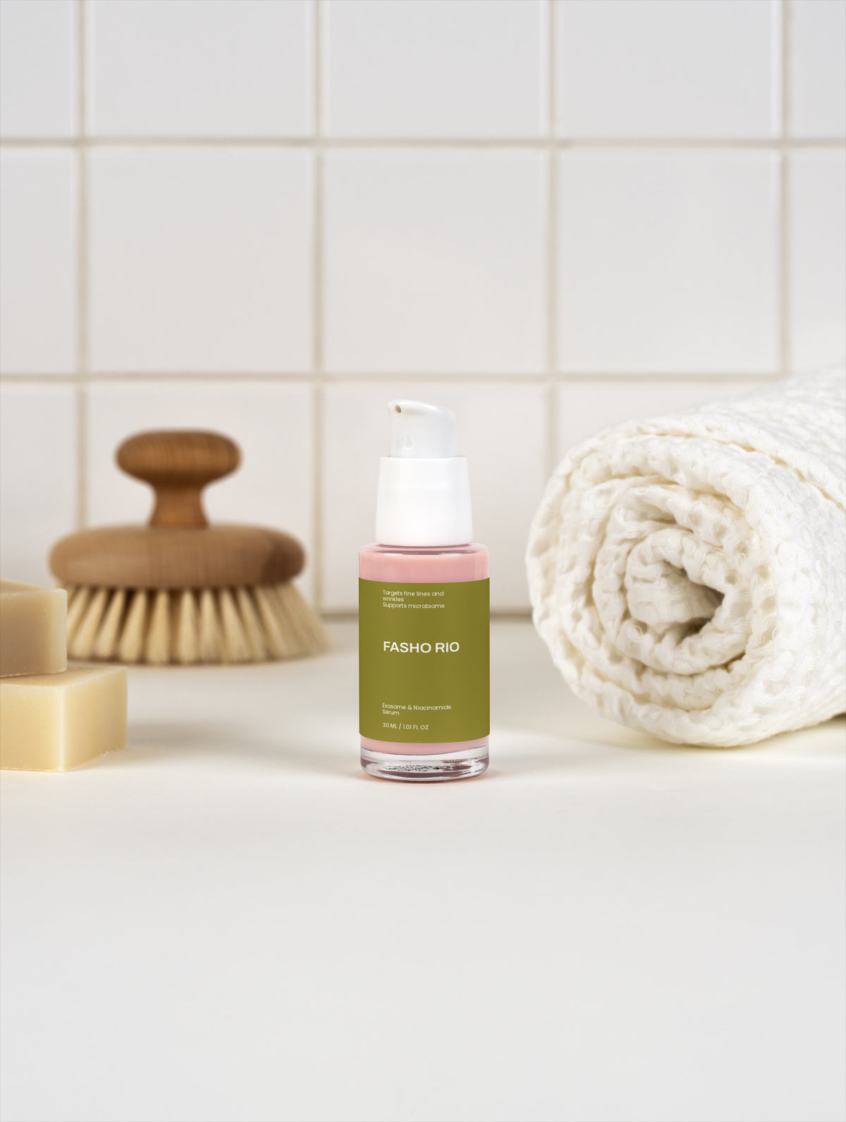 Face serum for barrier support lifestyle view