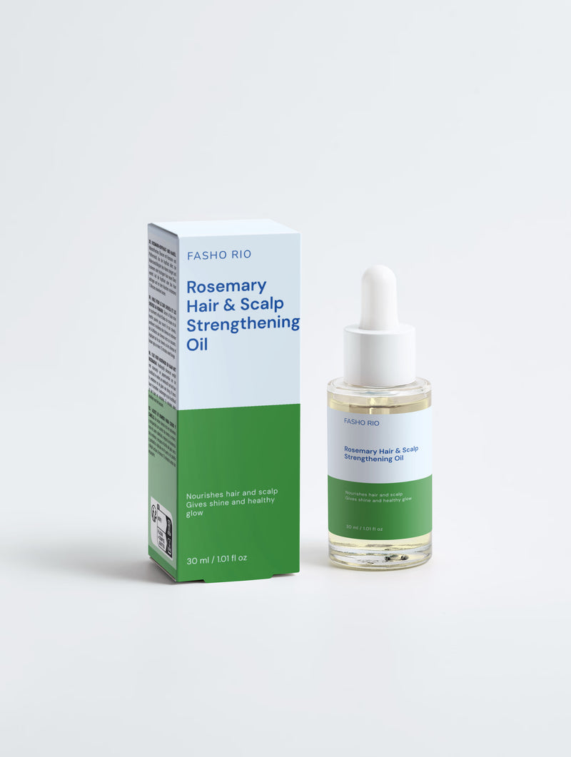 Rosemary hair oil for scalp strengthening and shine