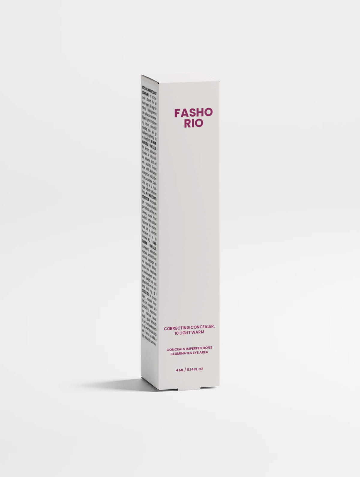 Correcting concealer with applicator wand