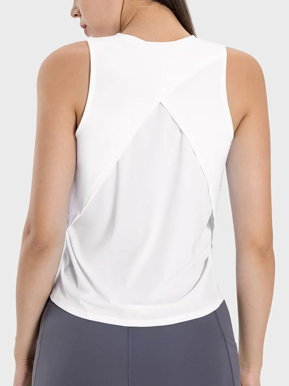 Round Neck Active Tank view 14