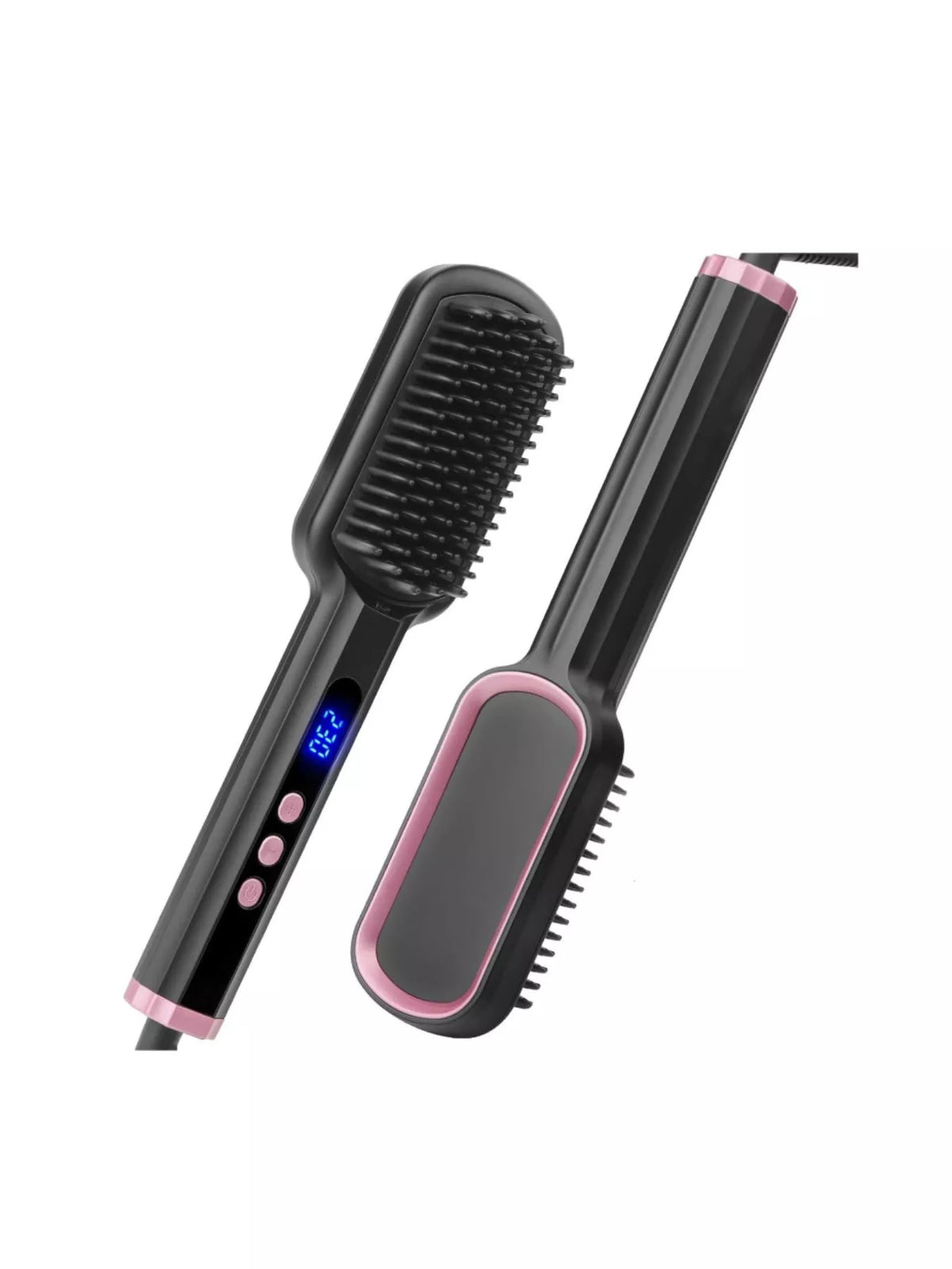 Straightening comb with power cord