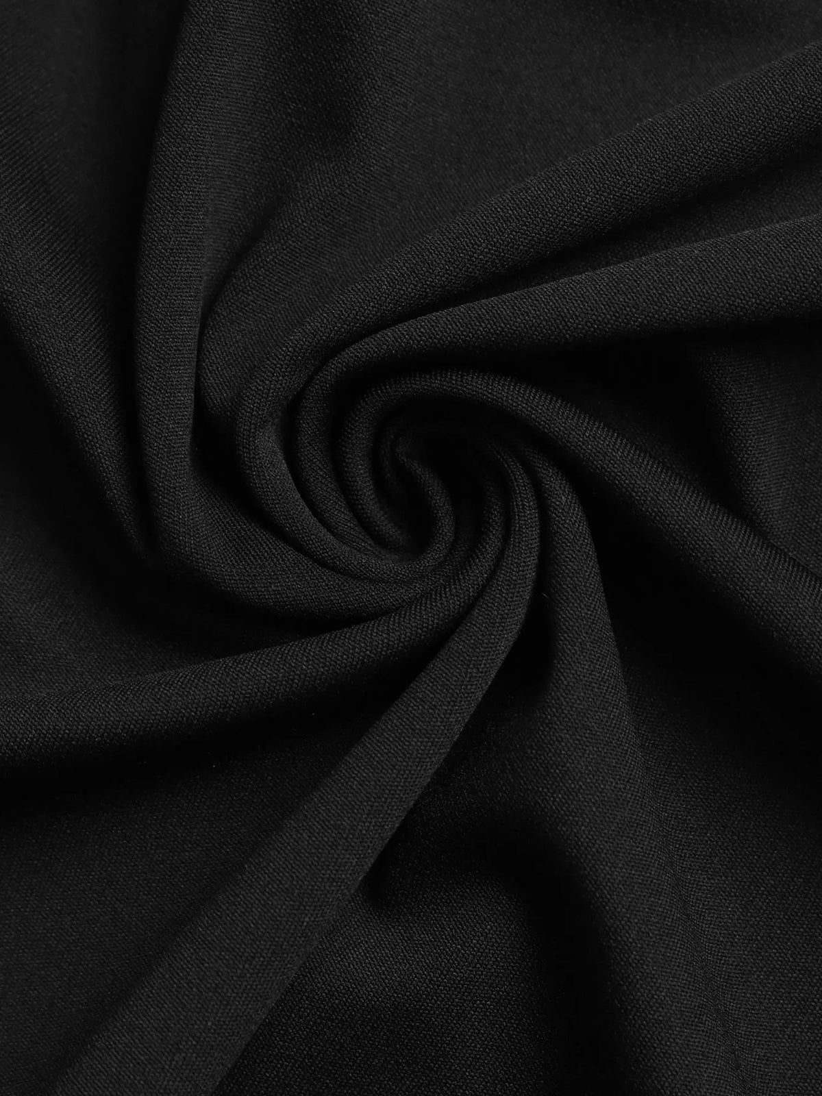 Square neck puff sleeve mesh hem dress close up texture