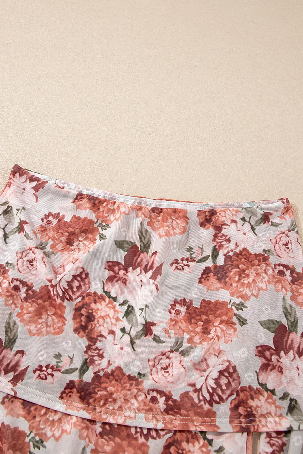 Floral Off-Shoulder Long Sleeve Bodysuit - Fashorio