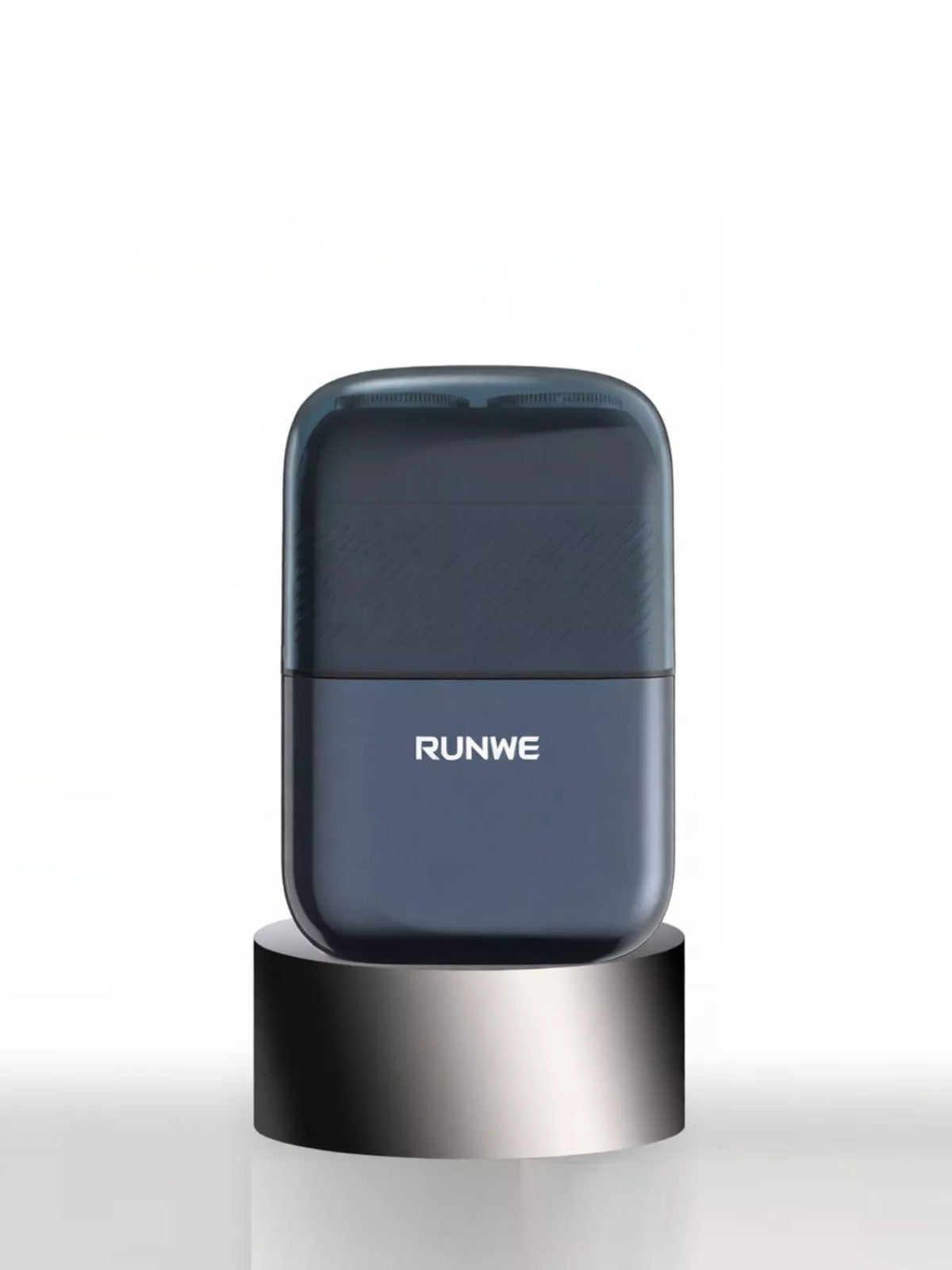 Mini shaver held in hand