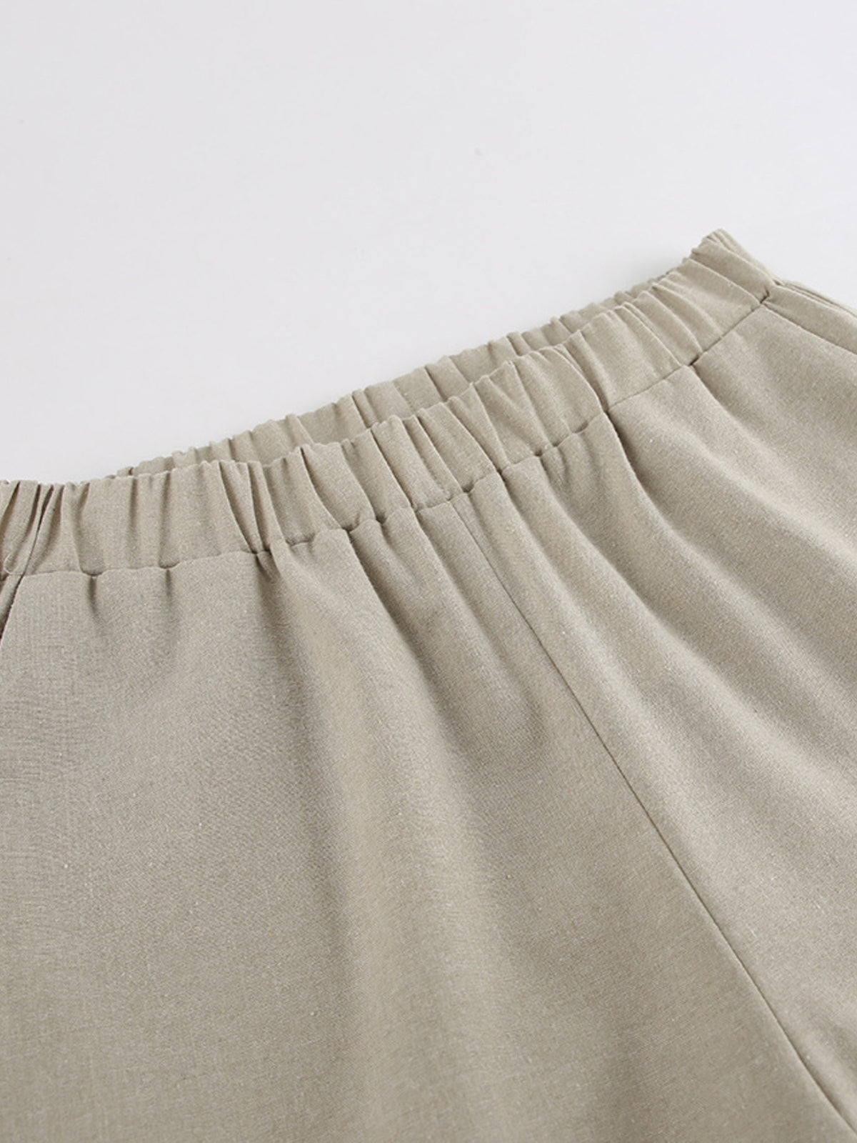 Tied tank pants set detail