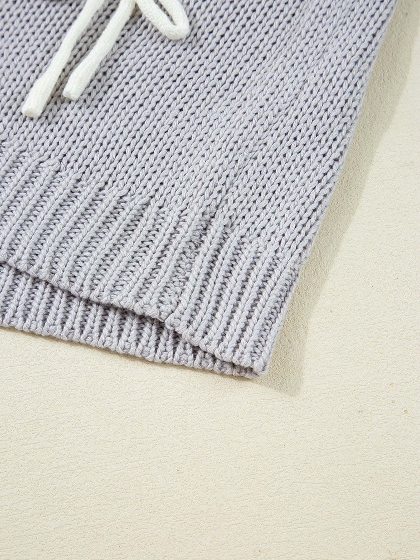 Bow Round Neck Short Sleeve Sweater - Fashorio