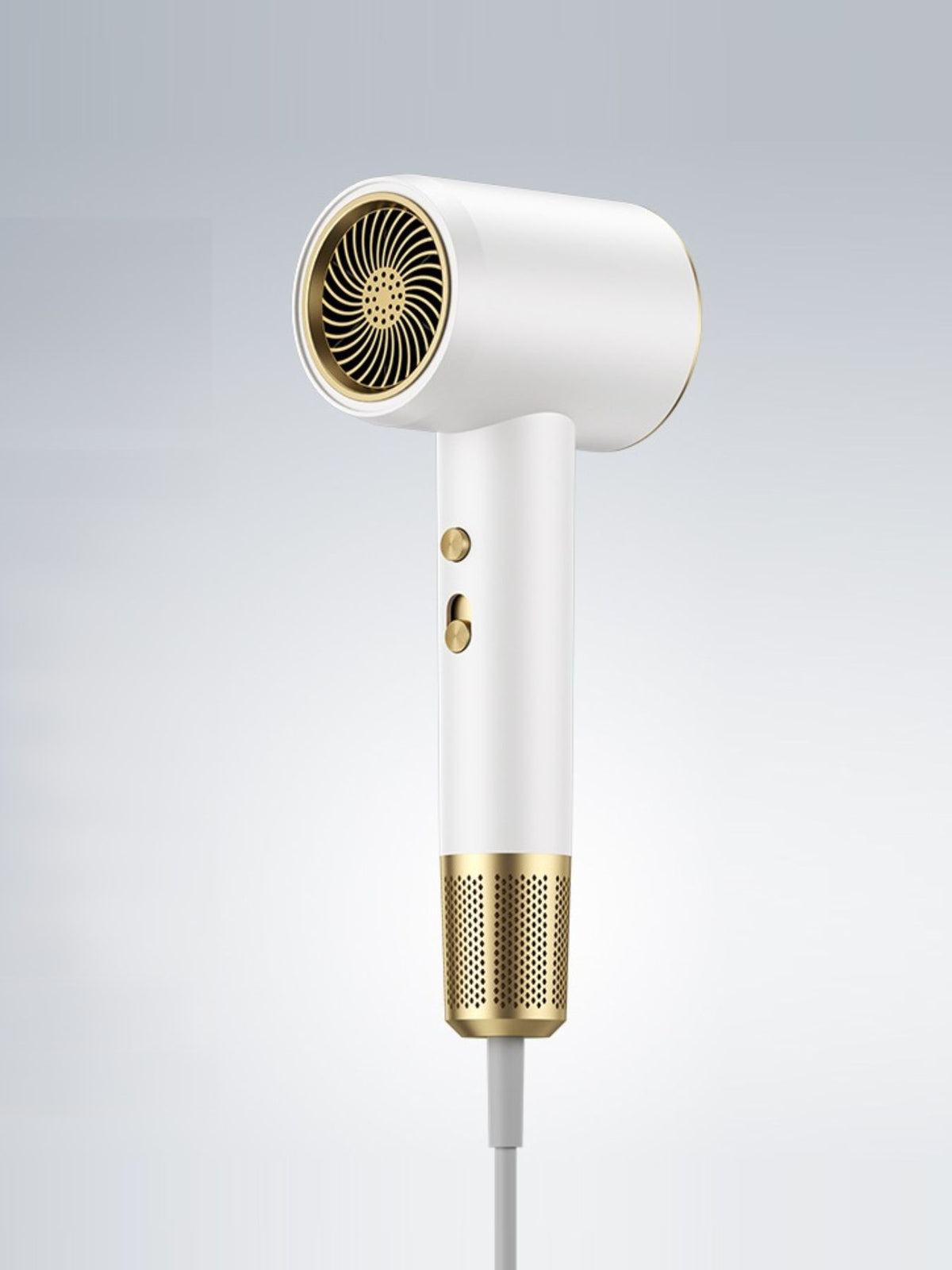 Hair dryer side profile