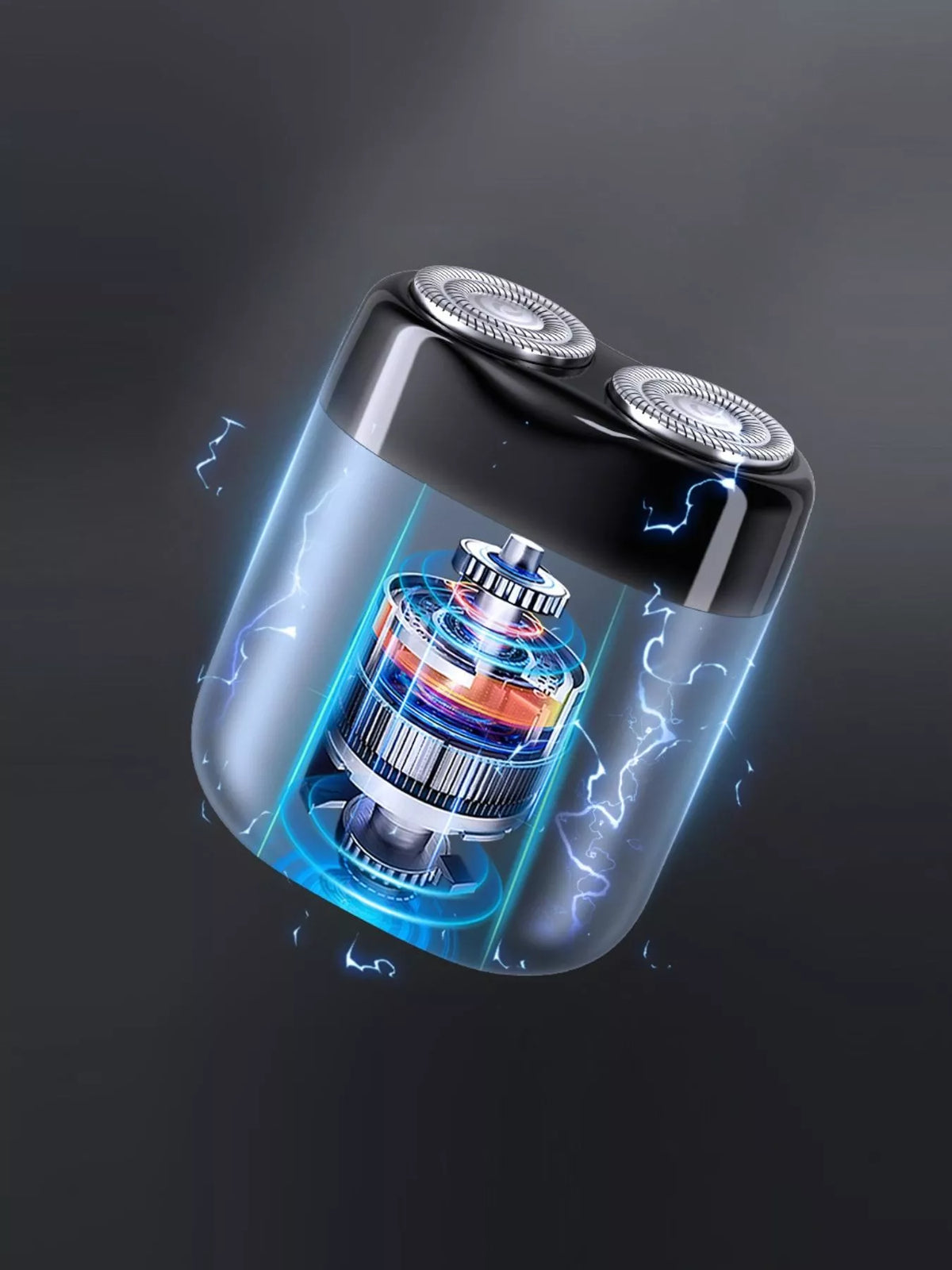 Electric shaver in black