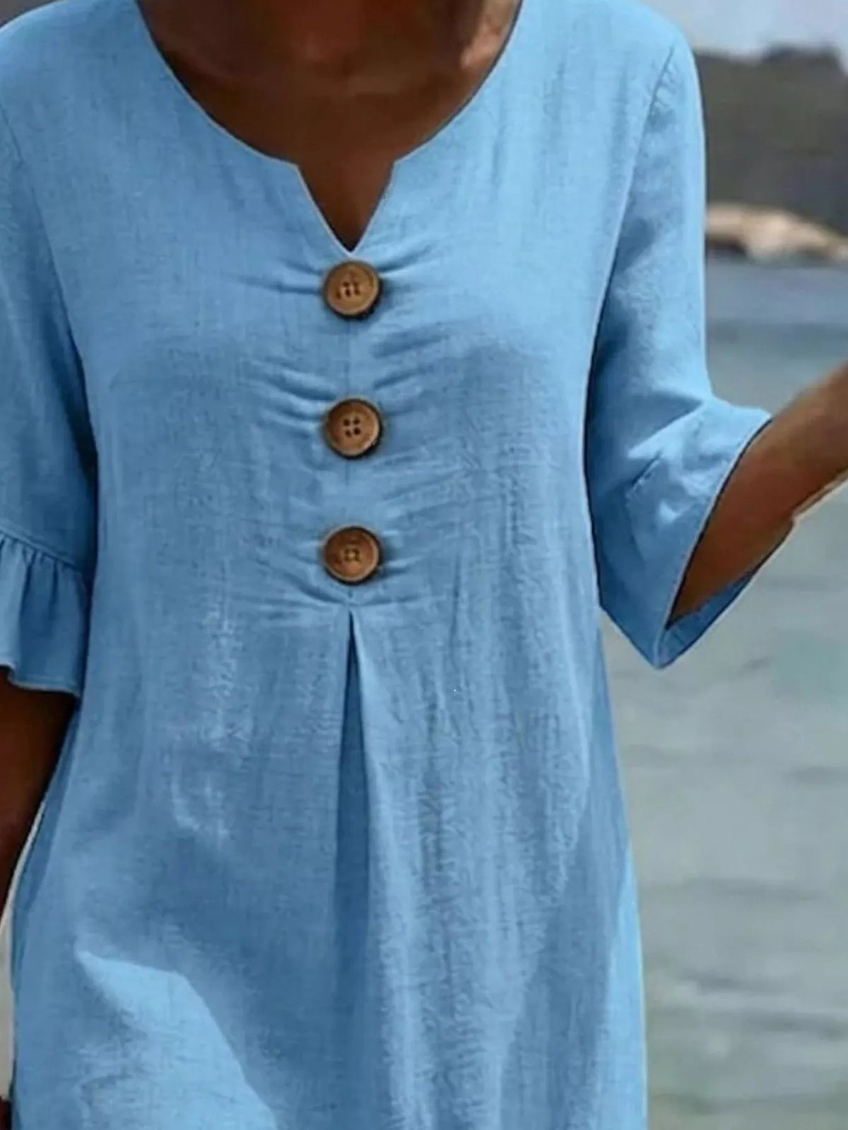 Midi dress shown in white